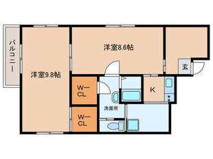 ミネビル(202)の物件間取画像